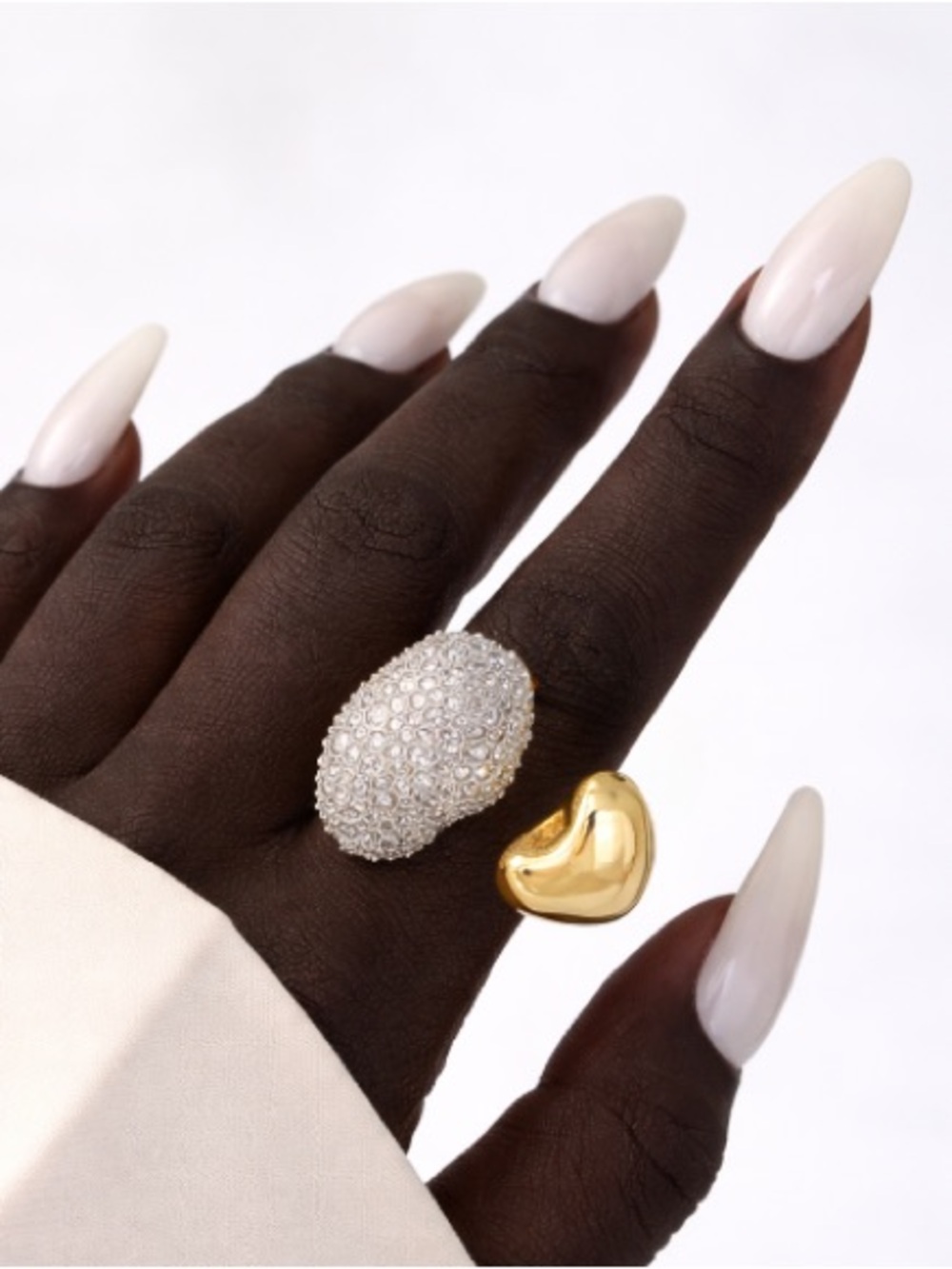 ALEXIS BITTAR Solanales Pebble Ring